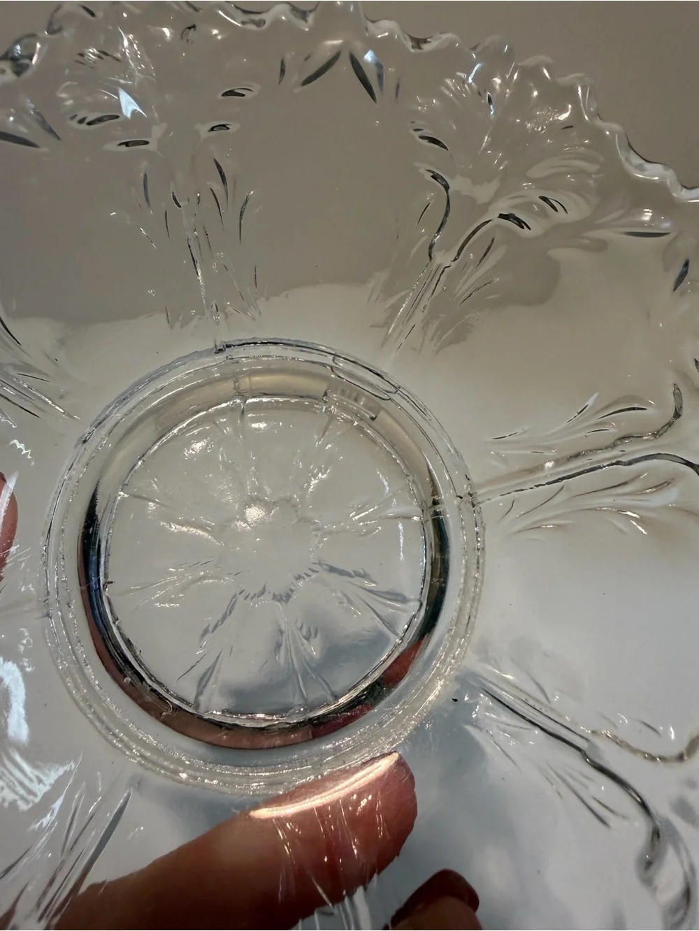 Antique Lancaster Glass Carnation Ware 